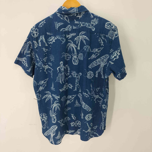 リーバイス Levis SUPIMA S/S Sunset 1 Pocket Shirt 総柄 S/S シャツ メンズ JPN:L