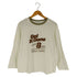 ノンブルアンペール NOMBRE IMPAIR タスクプリント ラグランロングTシャツ レディース FREE