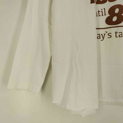 ノンブルアンペール NOMBRE IMPAIR タスクプリント ラグランロングTシャツ レディース FREE