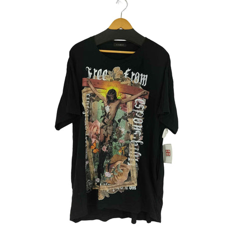 シヴァーライズ CIVARIZE インクジェットヴィンテージBIGTEE メンズ FREE