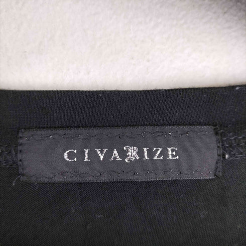 シヴァーライズ CIVARIZE インクジェットヴィンテージBIGTEE メンズ FREE