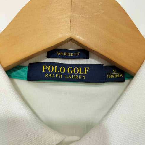 ポロゴルフラルフローレン POLO GOLF RALPH LAUREN TAILO ORED FIT ポニー刺繍 バイカラー S/S ポロシャツ レディース import:S