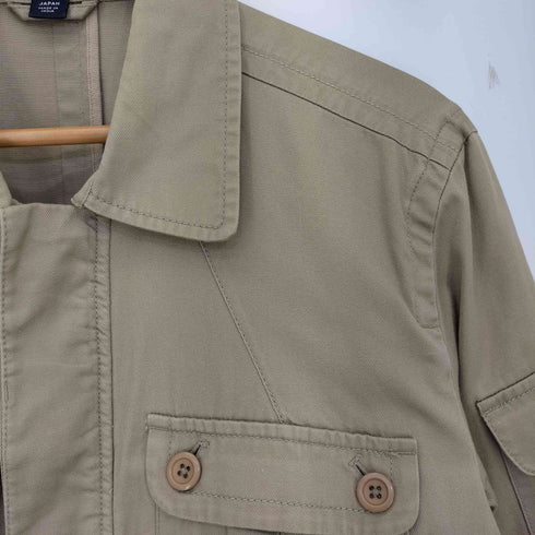 ランズエンド LANDS END ハンティングジャケット サファリ メンズ import:L