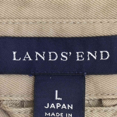 ランズエンド LANDS END ハンティングジャケット サファリ メンズ import:L