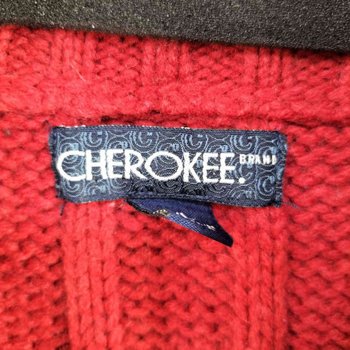 チェロキー Cherokee ハーフジップ ケーブルニット メンズ import:XL