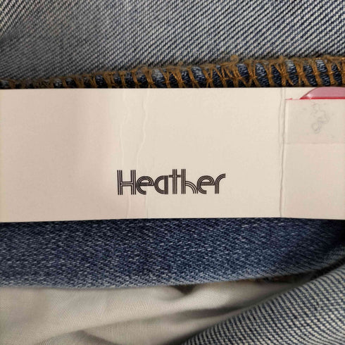 ヘザー Heather KUROKIフレアスリットデニム レディース JPN:S