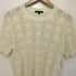タラジャーモン TARA JARMON 星柄 メッシュ S/S プルオーバー ニット レディース JPN:M