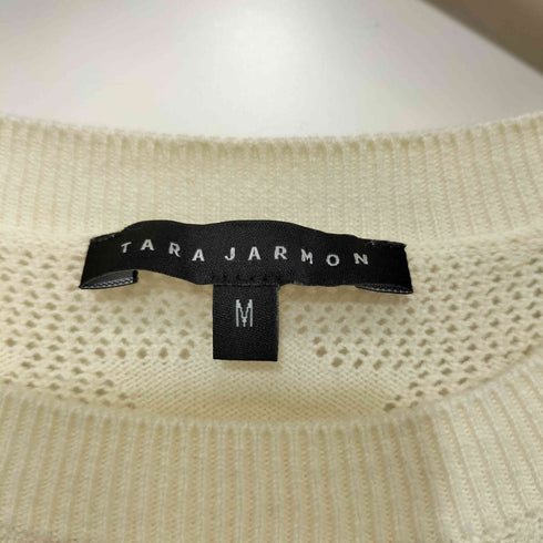 タラジャーモン TARA JARMON 星柄 メッシュ S/S プルオーバー ニット レディース JPN:M