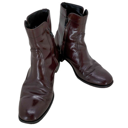 フローシャイム FLORSHEIM サイドジップ ショートブーツ メンズ EUR:41