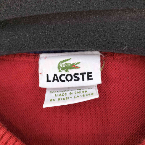 ラコステ LACOSTE コットン Vネックニット メンズ 7