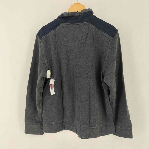 ノーティカ NAUTICA ロゴ刺繍 フルジップ コマンドセーター メンズ import:L
