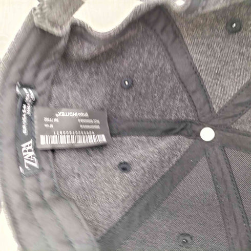 ザラ ZARA ラインストーン クリスタル デニム キャップ レディース USA S-M