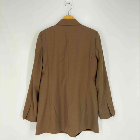 ザラ ZARA ダブルブレスト オーバーサイズ テーラードジャケット レディース import:M