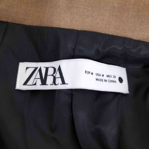 ザラ ZARA ダブルブレスト オーバーサイズ テーラードジャケット レディース import:M