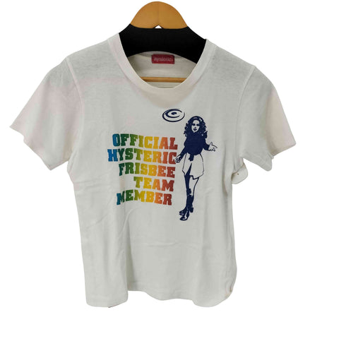 ヒステリック HYSTERIC S/S ヒスガールプリントTシャツ レディース