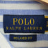 ポロラルフローレン POLO RALPH LAUREN RELAXED FIT ポニー刺繍 リネン ストライプシャツ メンズ import:S