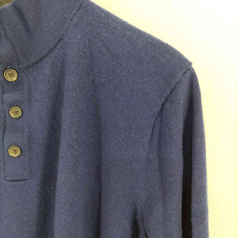 ポロゴルフラルフローレン POLO GOLF RALPH LAUREN ハーフボタン ニット メンズ import:XL
