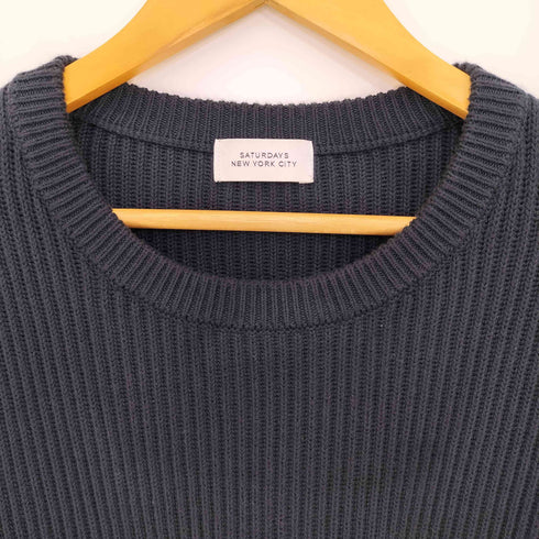 サタデーズニューヨークシティ Saturdays NYC COTTON CASHMERE STEP DYEING KNIT メンズ JPN:M