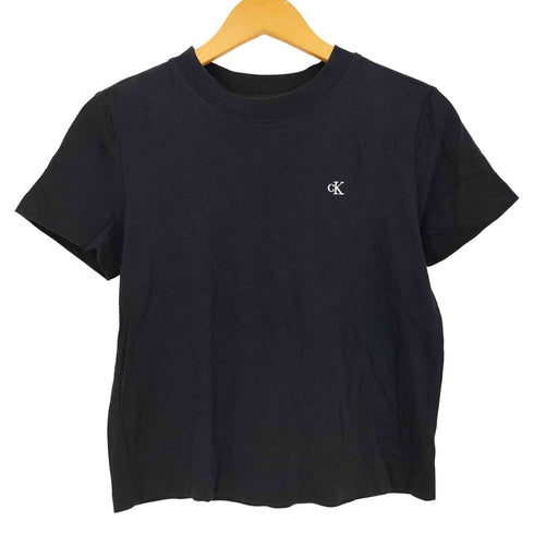 カルバンクライン CALVIN KLEIN ワンポイントTシャツ レディース import:S