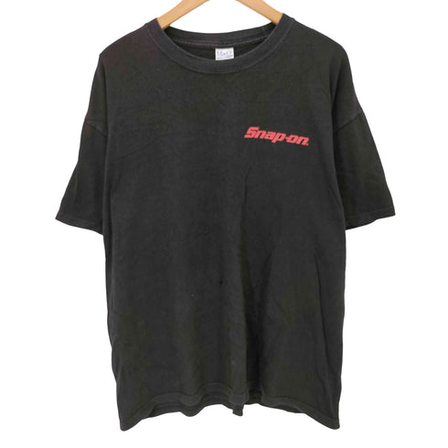00S M&O Knits ボディ メキシコ製 SNAP ON 両面 プリント S/S Tシャツ メンズ import:L