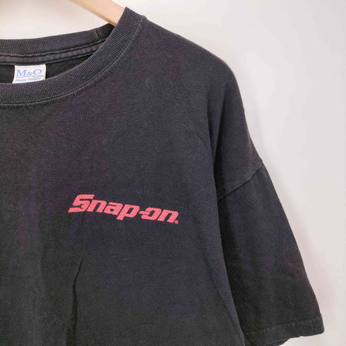 00S M&O Knits ボディ メキシコ製 SNAP ON 両面 プリント S/S Tシャツ メンズ import:L