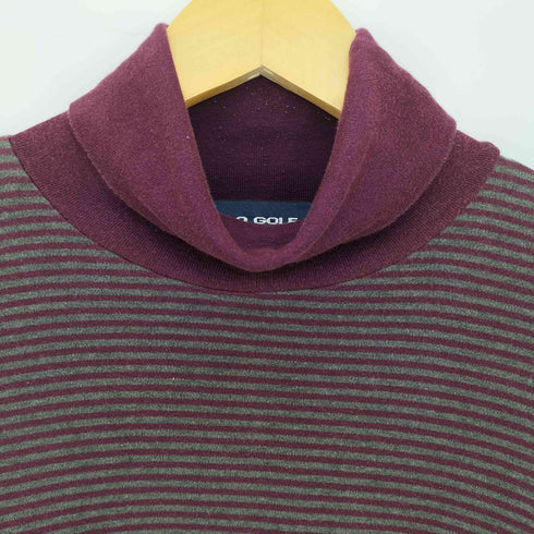 ポロゴルフラルフローレン POLO GOLF RALPH LAUREN ポニー刺繍 ボーダー タートルネック メンズ import:M