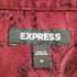 エクスプレス EXPRESS フラワープリント 細畝 コーデュロイシャツ メンズ import:M
