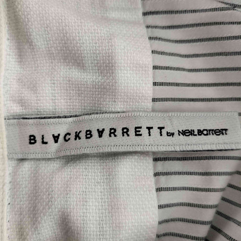 ブラックバレットバイニールバレット BLACKBARRETT by neil barrett ストライプ レギュラーカラーシャツ メンズ 4