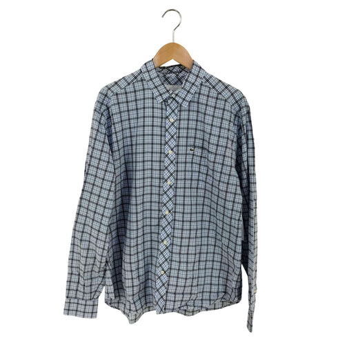 ラコステ LACOSTE チェック レギュラーカラーシャツ メンズ FR:42