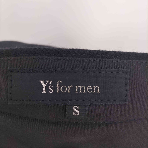 ワイズフォーメン Ys for men 97AW 100番台 ウールギャバ ワイドスラックス メンズ JPN:S