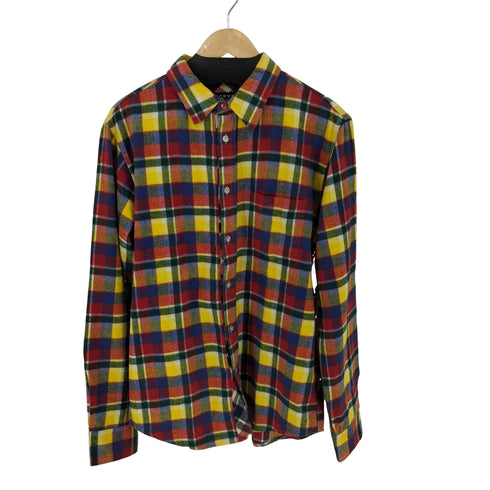 トミー TOMMY コットン フランネルシャツ メンズ import:L