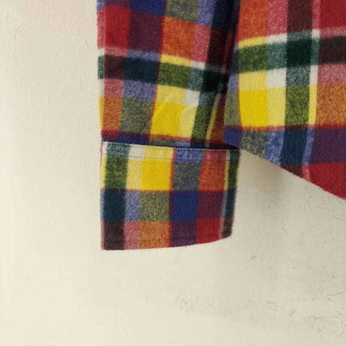 トミー TOMMY コットン フランネルシャツ メンズ import:L