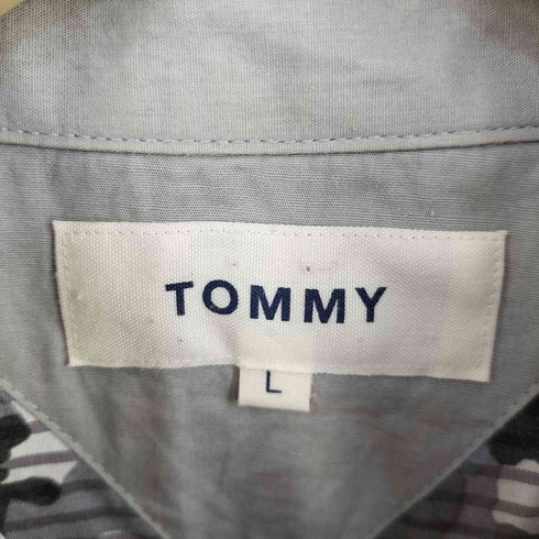 トミー TOMMY 迷彩 BDシャツ メンズ import:L