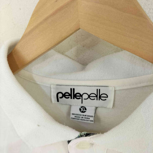 ペレペレ pelle pelle エンブレム ポロシャツ メンズ import:XL