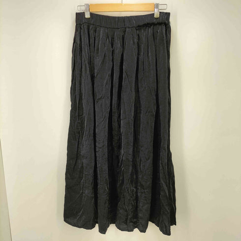 ジーナシス JEANASIS 19SS シャイニー プリーツ ロング スカート レディース FREE