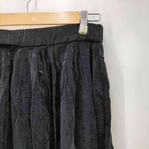 ジーナシス JEANASIS 19SS シャイニー プリーツ ロング スカート レディース FREE