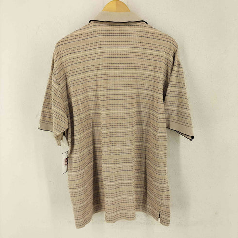 グレッグノーマン GREG NORMAN 総柄 ポロシャツ メンズ import:L