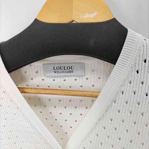 ルルウィルビー LOULOU WILLOUGHBY アイレットポインテールカーディガン レディース JPN:2