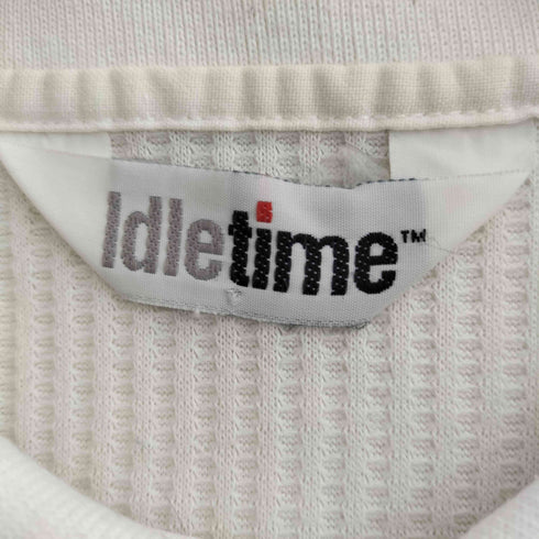 台湾製 IDLETIME ポロシャツ メンズ import:L