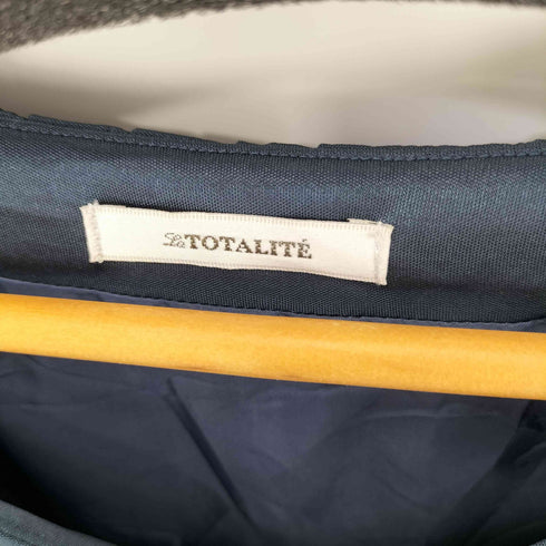 ラトータリテ La Totalite サテン S/S ワンピース レディース