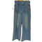 CAMPHOR WOOD 23AW laceup wide baggy sailor denim レースアップ ワイド バギー セーラー デニム パンツ メンズ JPN:M