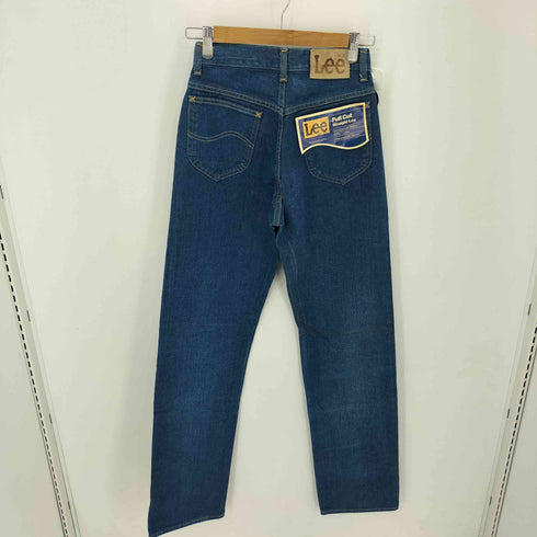 リー Lee 80S USA製 Full Cut Straight Leg ジップフライデニムパンツ 42TALONジップ デッドストック レディース 28×36