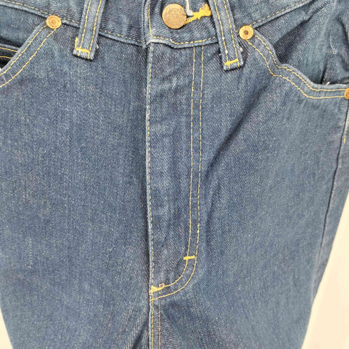 リー Lee 80S USA製 Full Cut Straight Leg ジップフライデニムパンツ 42TALONジップ デッドストック レディース 28×36