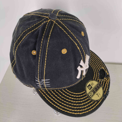 ニューエラ NEW ERA 59FIFTY MLB チームロゴ刺繍 6パネルキャップ メンズ 7½