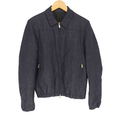 エンポリオアルマーニ EMPORIO ARMANI JOHNNY LINE ジップブルゾン MADE IN ITALY メンズ 44