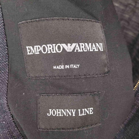 エンポリオアルマーニ EMPORIO ARMANI JOHNNY LINE ジップブルゾン MADE IN ITALY メンズ 44
