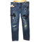 アルマーニジーンズ ARMANI JEANS J16 STRAIGHT リペア パッチ ダメージ加工 デニム パンツ メンズ 32
