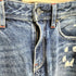 アルマーニジーンズ ARMANI JEANS J16 STRAIGHT リペア パッチ ダメージ加工 デニム パンツ メンズ 32