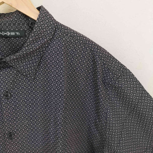 アクシスト AXIST 総柄 レギュラーカラーシャツ メンズ import:XXL