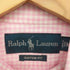 ラルフローレン RALPH LAUREN CUSTOM FIT ポニー刺繍 ギンガムチェック ボタンダウンシャツ メンズ import:M